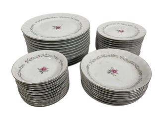 Royal Swirl Fine China Japan Plates and Bowls **SEE DETAILS