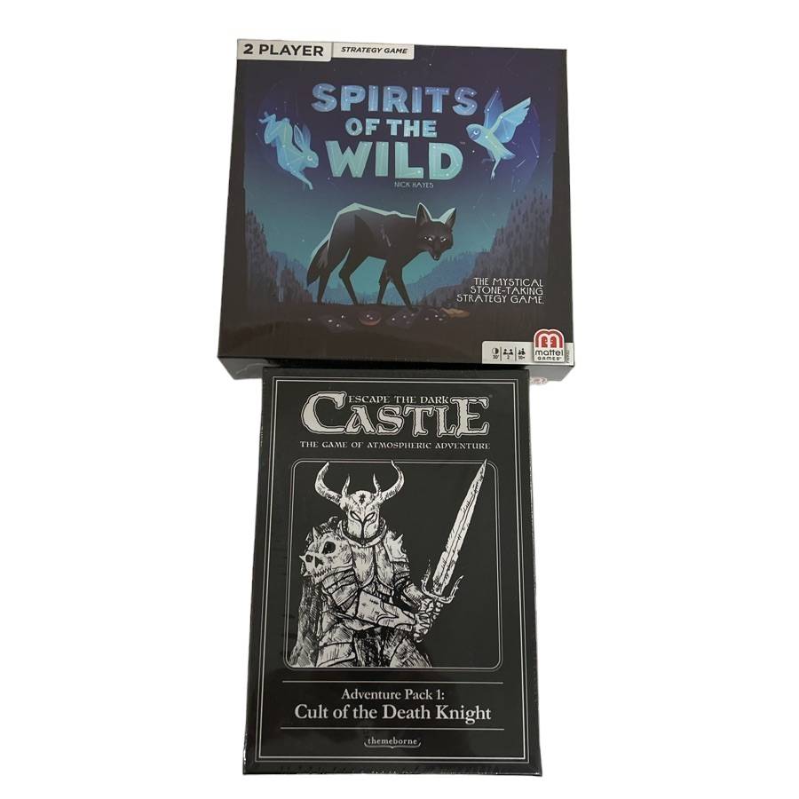 Spirits of the Wild and Escape the Dark Castle Games Factory Sealed Auction  | ezDownsizing HQ (NOVA) Auctions