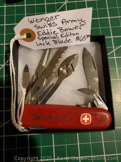 Wenger Eddie Brown Swiss Army Knife