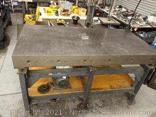 Steel Layout Table, Lake Shore Inc (A)