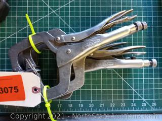 Lot Of Vise Grips (A)
