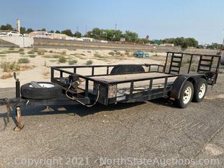 Utility Trailer with Winch