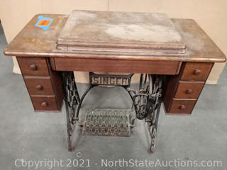 Antique Singer Sewing Machine 