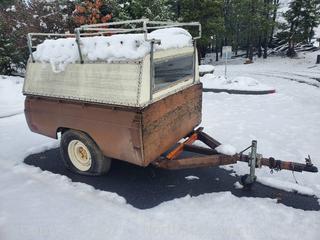 Farm Trailer w/Shell and Rack