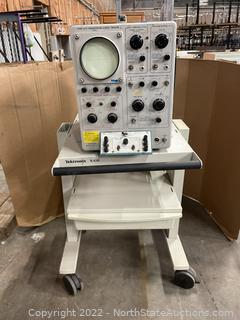 Tektronix Type 575 Transistor-Curve Tracer and Cart
