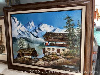 Painting With Frame