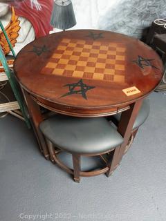 Awesome Pub Style Chess/Checkers Table