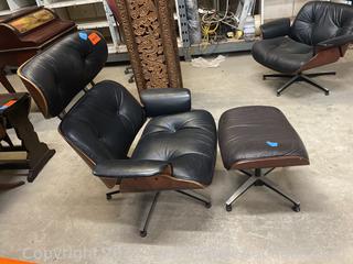 Eames Chair with Ottoman