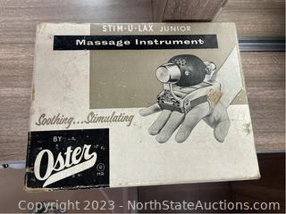 Vintage Oster Massage Instrument 