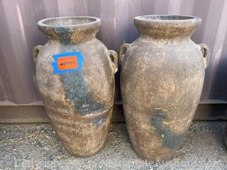 Lot of Terracotta Planters