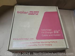 Solaredge 40amp Level 2 Ev J1772 Charge Connector w/ 25ft Cable & Holder