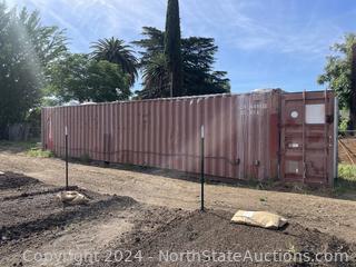 40ft Insulated Sterile Shipping Container