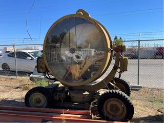General Electric 60 Inch Carbon Ark Light, Military Spotlight
