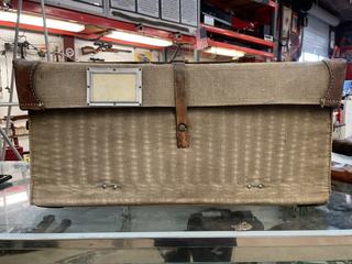 Swiss Army Wicker Basket, Pannier Pack Saddle Bag