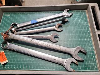Lot of Large Wrenches 