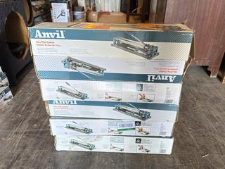 Lot of Anvil 14in Tile Cutters(6)