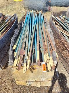 Lot of 8ft and Smaller T-Posts