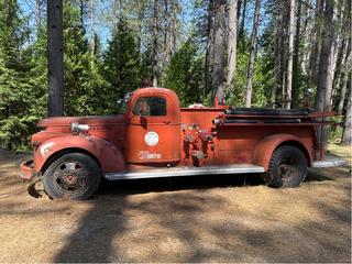 Vintage Chevrolet Fire Truck