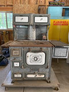 Antique Home Comfort Wood Burning Stove