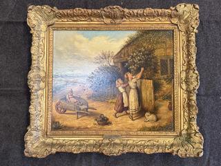 The Flower Gather’s Oil Painting