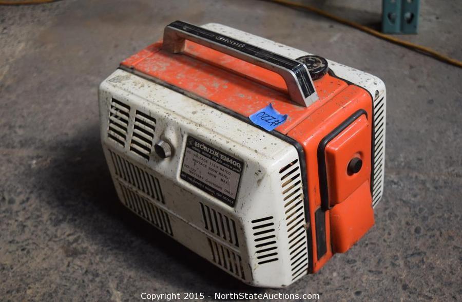 Honda EM400 Generator Auction | North State Auctions