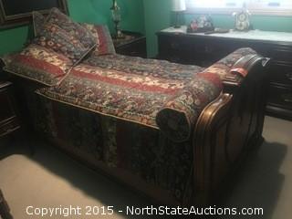 Bed Frame with Mattress 