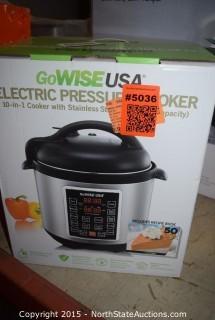 GoWISEUSA Electric Pressure Cooker 