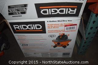 RIDGID 6-Gallon Wet and Dry Vac 