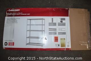 HUSKY 5-Shelf Heavy-Duty Storage Unit 