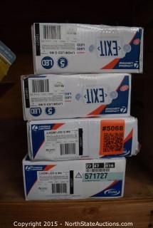 Lot of Exit Sign 