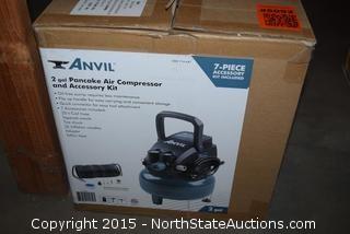 Anvil 2-Gallon Pancake Air Compressor and Accessory Kit 