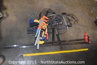 Lot of Misc Clamps