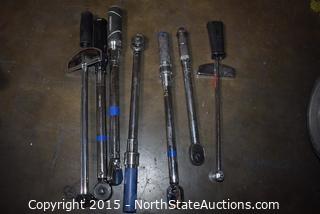 Lot of Torque Wrenches