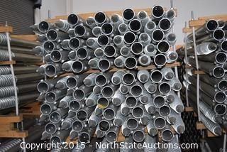 Lot of Continuous Screw Posts