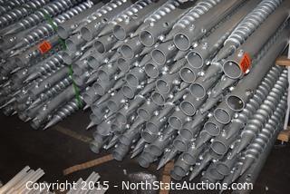 Lot of Continuous Screw Posts 